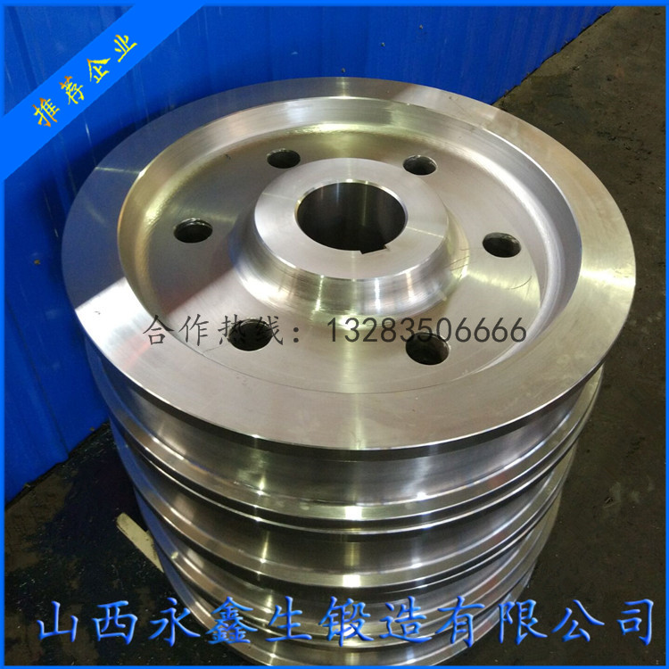 米軌集裝箱平車車輪鍛件