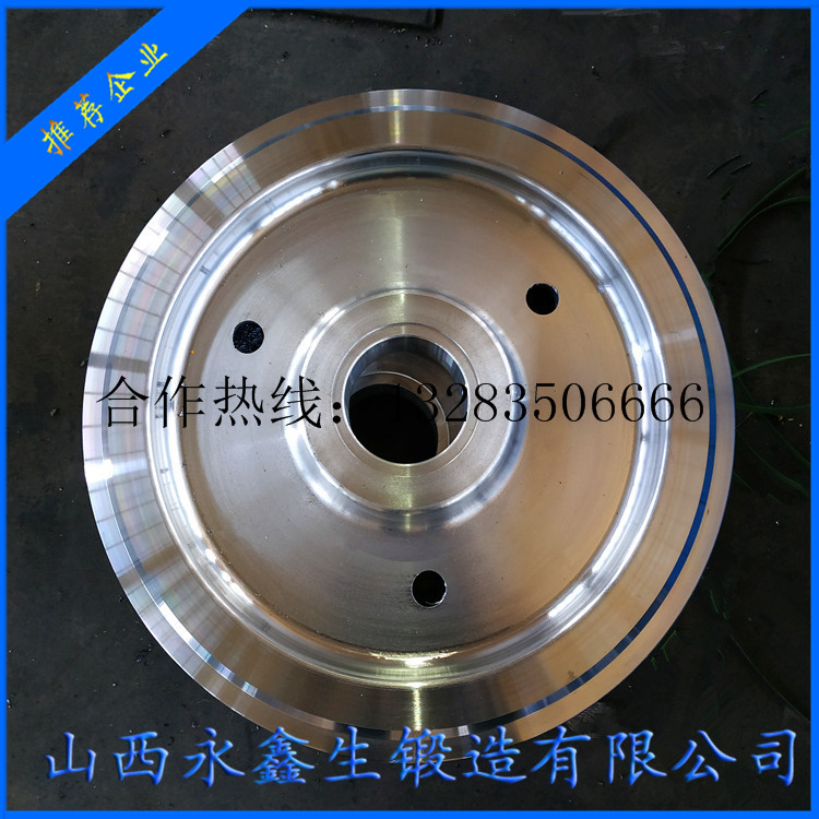 60鋼門式彎道卸車機(jī)車輪鍛件