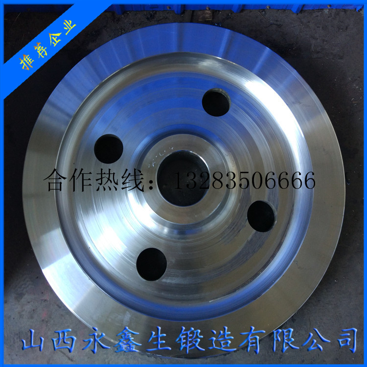 60#鋼橋式雙跨線螺旋卸車機(jī)車輪鍛件